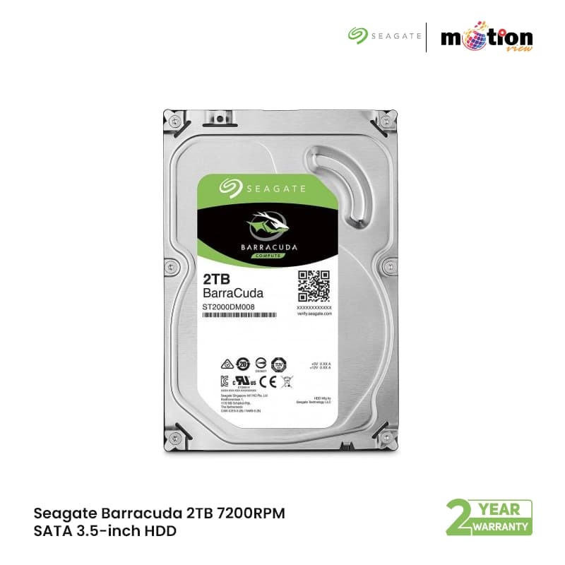 Seagate Barracuda 2TB HDD