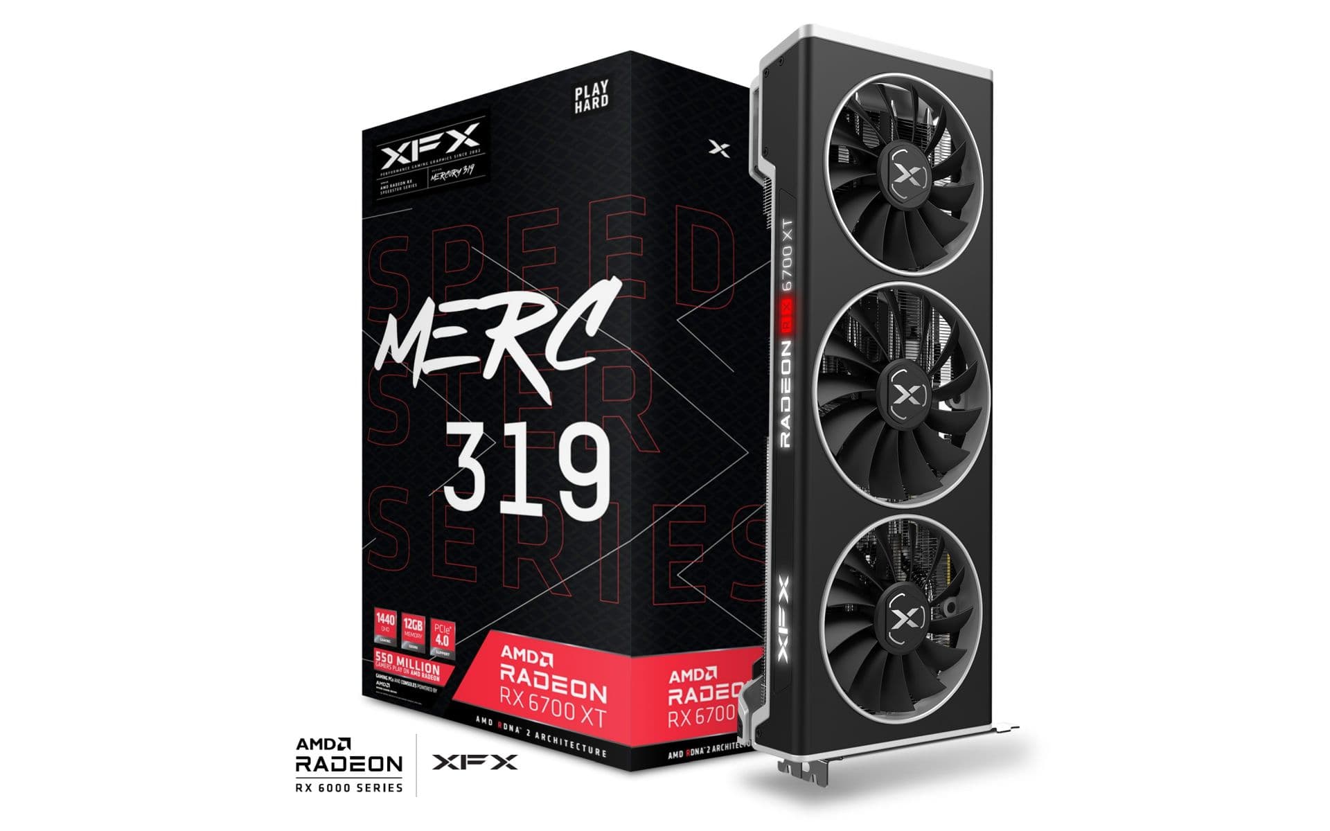 XFX Speedster MERC 319 Radeon RX 6700 XT